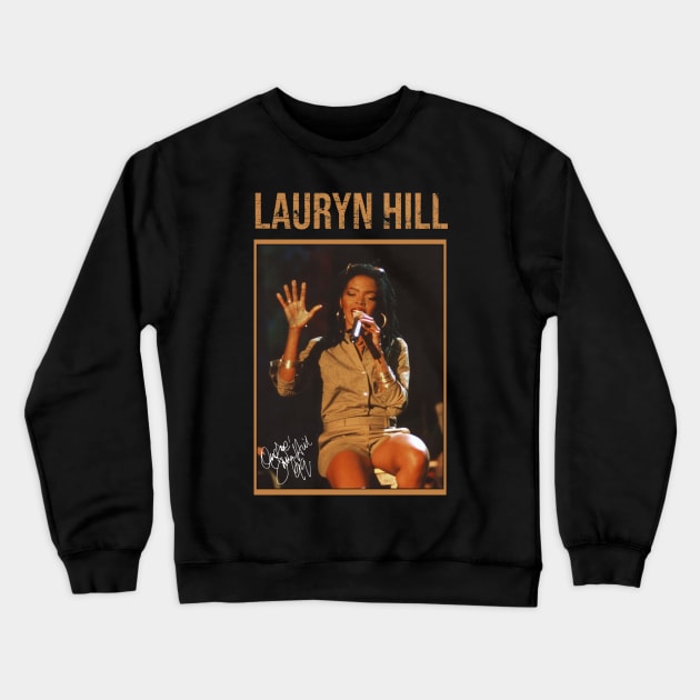 Lauryn Hill Fugees The Famous Vintage Retro Rock Rap Hiphop Crewneck Sweatshirt by beckhamwarren